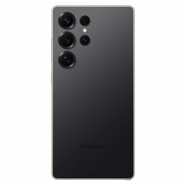 Samsung Galaxy S25 Ultra, titanium black, back view