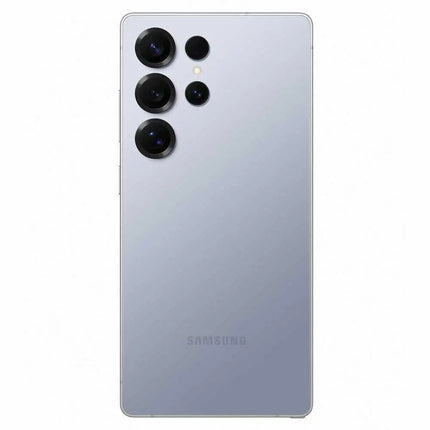 Samsung Galaxy S25 Ultra, titanium silver blue, back view