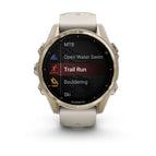 43 mm / Soft Gold Aluminum Bezel / Amoled