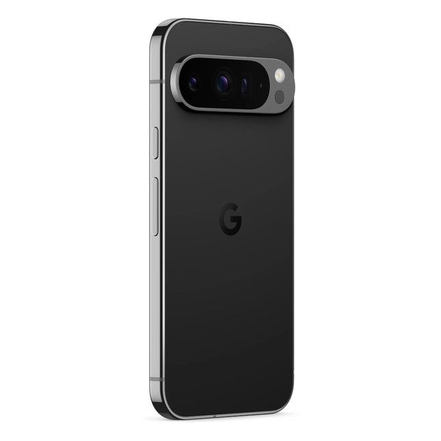 Google Pixel 9 Pro Obsidian angle