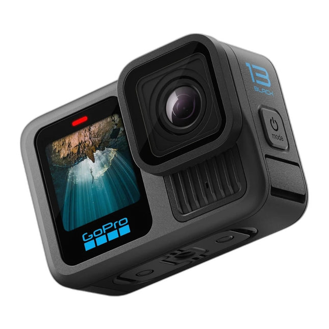 GoPro HERO13 Black action camera, angled view