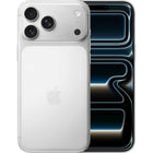 Apple iPhone 17 Pro, silver, rear and front view pair