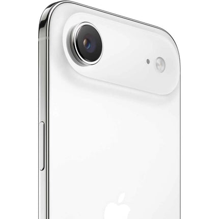 Apple iPhone Air, cloud white, rear view showing single camera