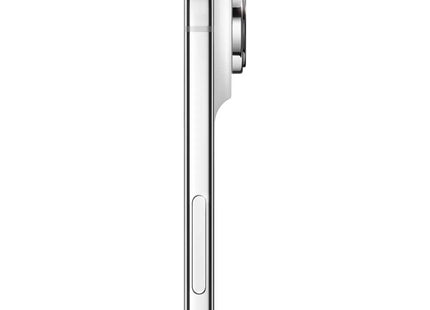 Apple iPhone Air, cloud white, side profile view