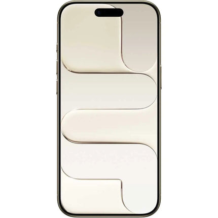 Apple iPhone Air, light gold/cream, rear close-up showing single camera