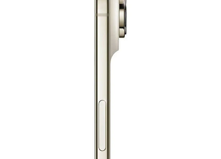 Apple iPhone Air, light gold/cream, side profile view