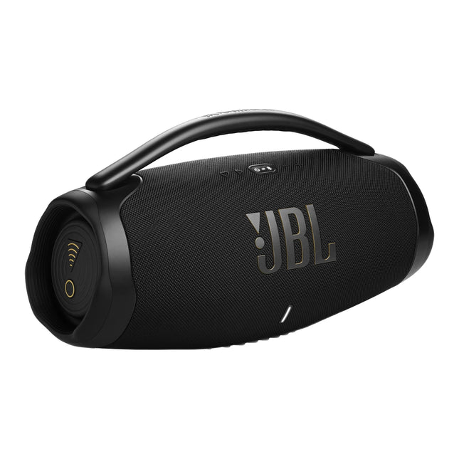 JBL Boombox 3 portable speaker, front angled view