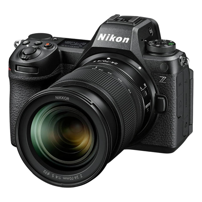 Nikon Z6 III mirrorless camera, front view