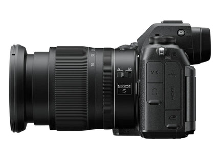 Nikon Z6 III with 24-70mm f4 lens, side view