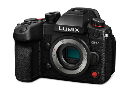 Panasonic Lumix GH7 – 25MP Micro Four Thirds Mirrorless Camera — angled view