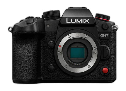 Panasonic Lumix GH7 mirrorless camera body, front