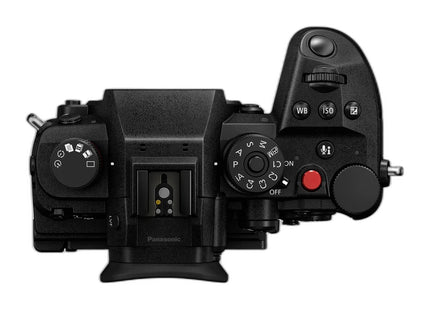 Panasonic Lumix GH7 body, top controls