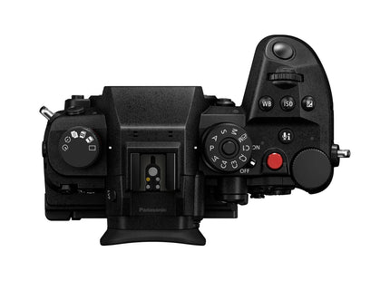 Panasonic Lumix GH7 – 25MP Micro Four Thirds Mirrorless Camera — top view