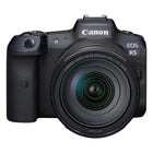 Canon EOS R5 with RF 24-105mm F4L IS USM Lens — front view