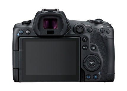 Canon EOS R5 with RF 24-105mm F4L IS USM Lens — rear view