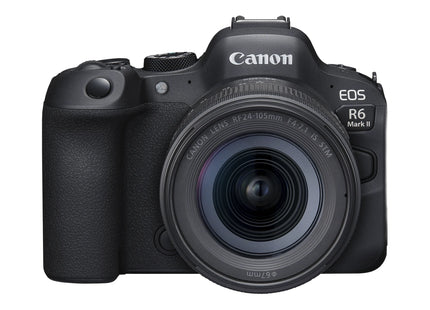 Canon EOS R6 Mark II with RF 24-105mm F4-7.1 IS STM Lens — front view