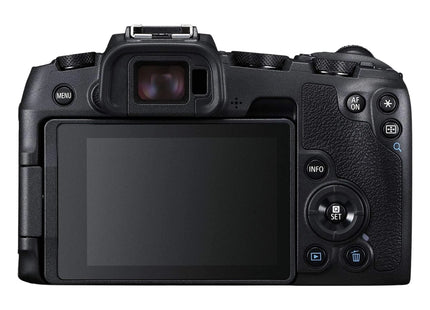 Canon EOS RP mirrorless camera body rear LCD view