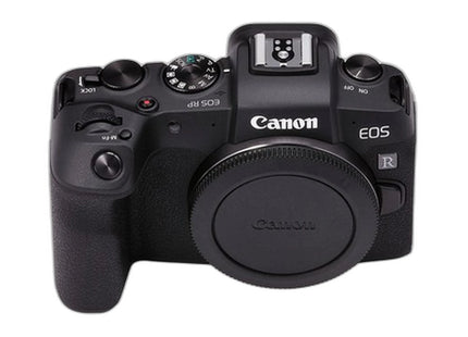 Canon EOS RP with RF 24-105mm F4-7.1 IS STM Lens — top view