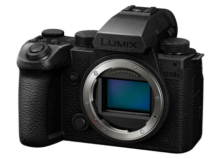Panasonic Lumix S5 IIX – Full-Frame Mirrorless Camera (Body Only) — angled view