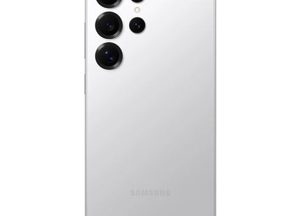 Samsung Galaxy S25 Ultra Titanium Whitesilver, rear view