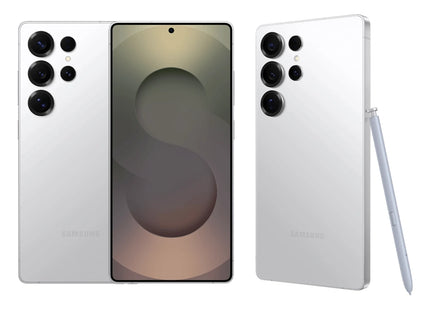 Samsung Galaxy S25 Ultra Titanium Whitesilver camera detail