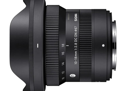Sigma 10-18mm f/2.8 DC DN Contemporary – Ultra-Wide Zoom Lens for Sony E