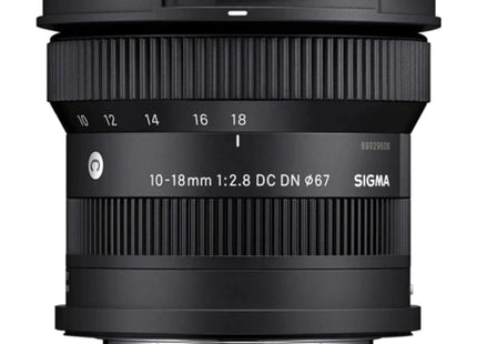 Sigma 10-18mm f/2.8 DC DN Contemporary – Ultra-Wide Zoom Lens for Sony E