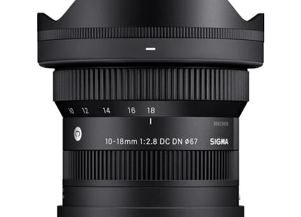 Sigma 10-18mm f/2.8 DC DN Contemporary – Ultra-Wide Zoom Lens for Sony E