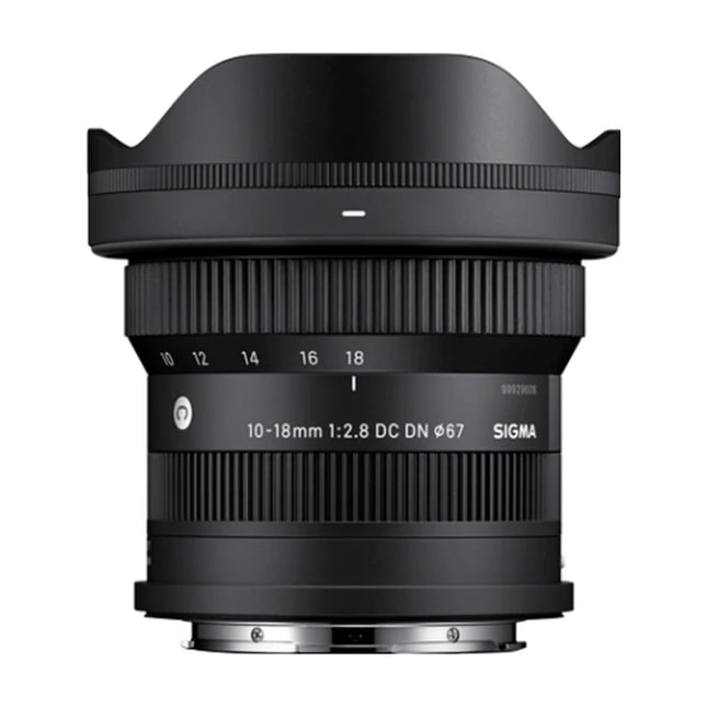 Sigma 10-18mm f/2.8 DC DN Contemporary – Ultra-Wide Zoom Lens for Sony E