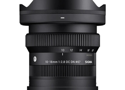 Sigma 10-18mm f/2.8 DC DN Contemporary – Ultra-Wide Zoom Lens for Sony E