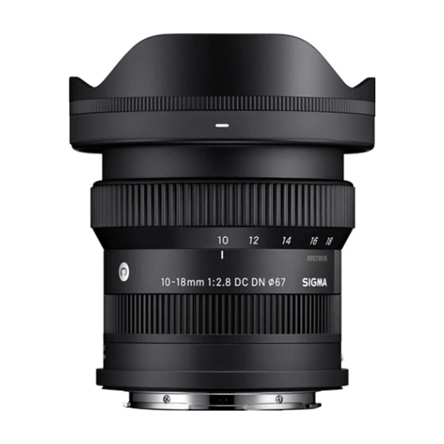 Sigma 10-18mm f/2.8 DC DN Contemporary – Ultra-Wide Zoom Lens for Sony E