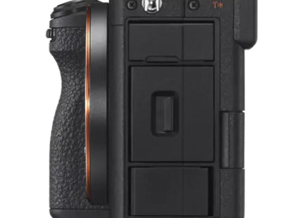 Sony Alpha a7CR – Compact Full-Frame Mirrorless Camera (Body Only) in Black — side view