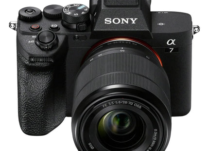 Sony Alpha a7 IV with FE 28-70mm F3.5-5.6 OSS Lens — front view