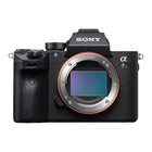 Sony Alpha 7R III camera, front view