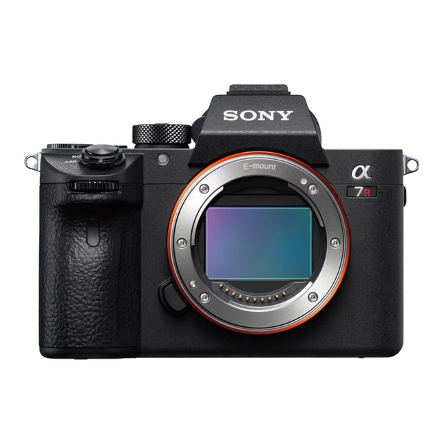 Sony Alpha 7R III camera, front view