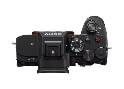 Sony Alpha 7R V – Full-Frame Mirrorless Camera (Body Only) — top view