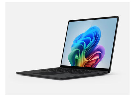 Microsoft Surface Laptop 7th Edition, Black, closed lid angled view