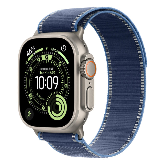 Apple Watch Ultra 3, 49mm Natural Titanium, Alpine Loop