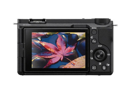 Sony ZV-E10 II – APS-C Vlog Camera with 16-50mm Lens in Black — rear view